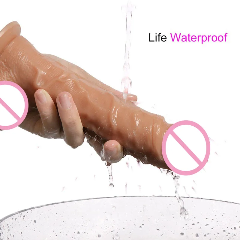 Super Realistic Jelly Dildo Vibrator Remote Control Rotating Dildo With Suction Cup Female Masturbation Penis Dildo For Women