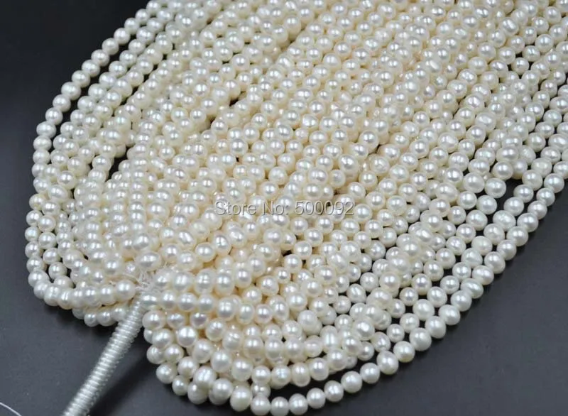 Wholesale 20 strands 7mm cultured freshwater pearl strandsin Beads