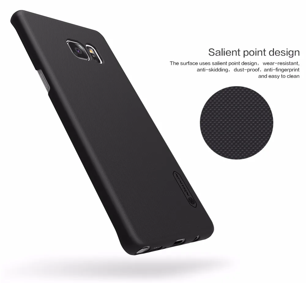 Чехол NILLKIN для Samsung Galaxy Note FE Fan Edition суперматовый защитный жесткий чехол с полным