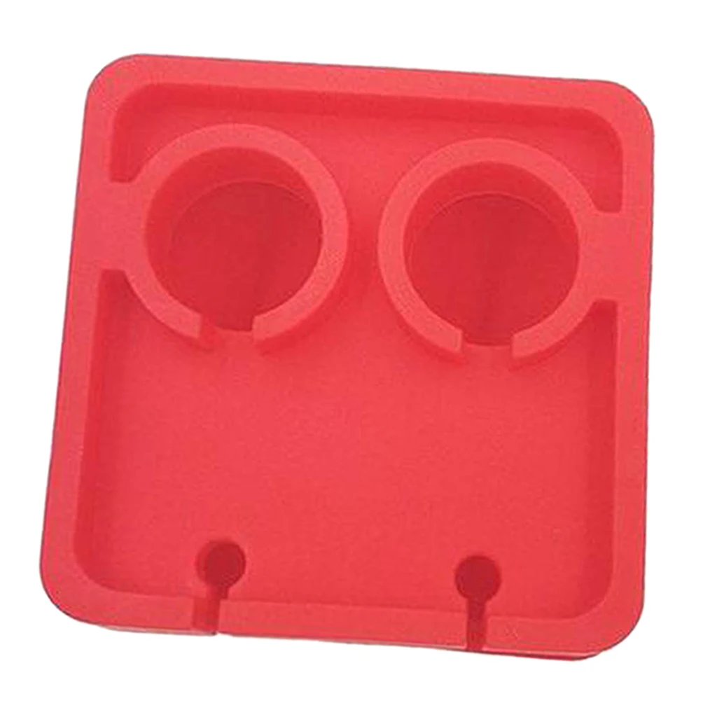Fashion Portable Earbuds Storage Box Case Silicone Earphone Cable Organizer Earbuds Cable Winder
