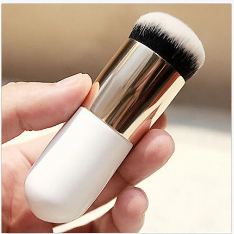 1PC Chubby Pier Foundation Brush Flat Cream Makeup Brushes Professional Cosmetic Make-up Brush
