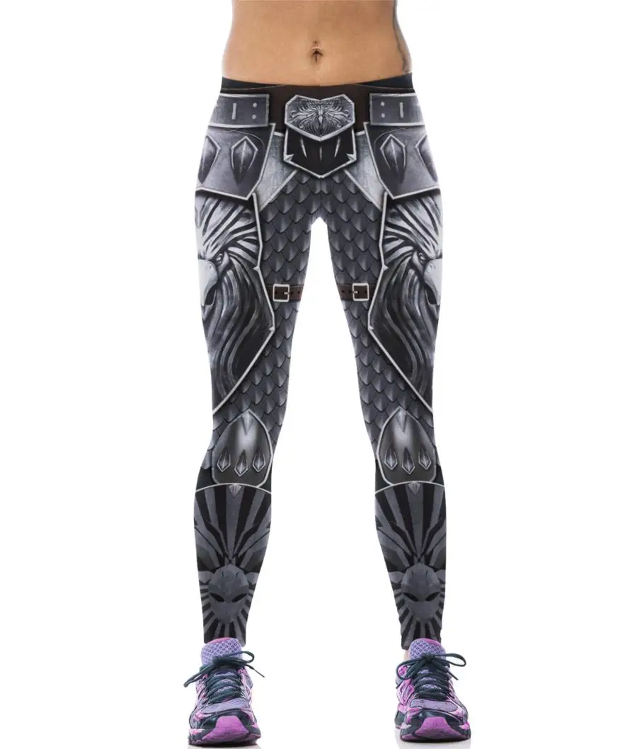 

Super Hero Series Women Workout Leggings Mechanical Print Pantalon Femme Fitness Pant Spandex Slim Jegings Workout Legins