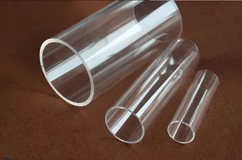 

Flat bottom transparent quartz test tube OD15*length150
