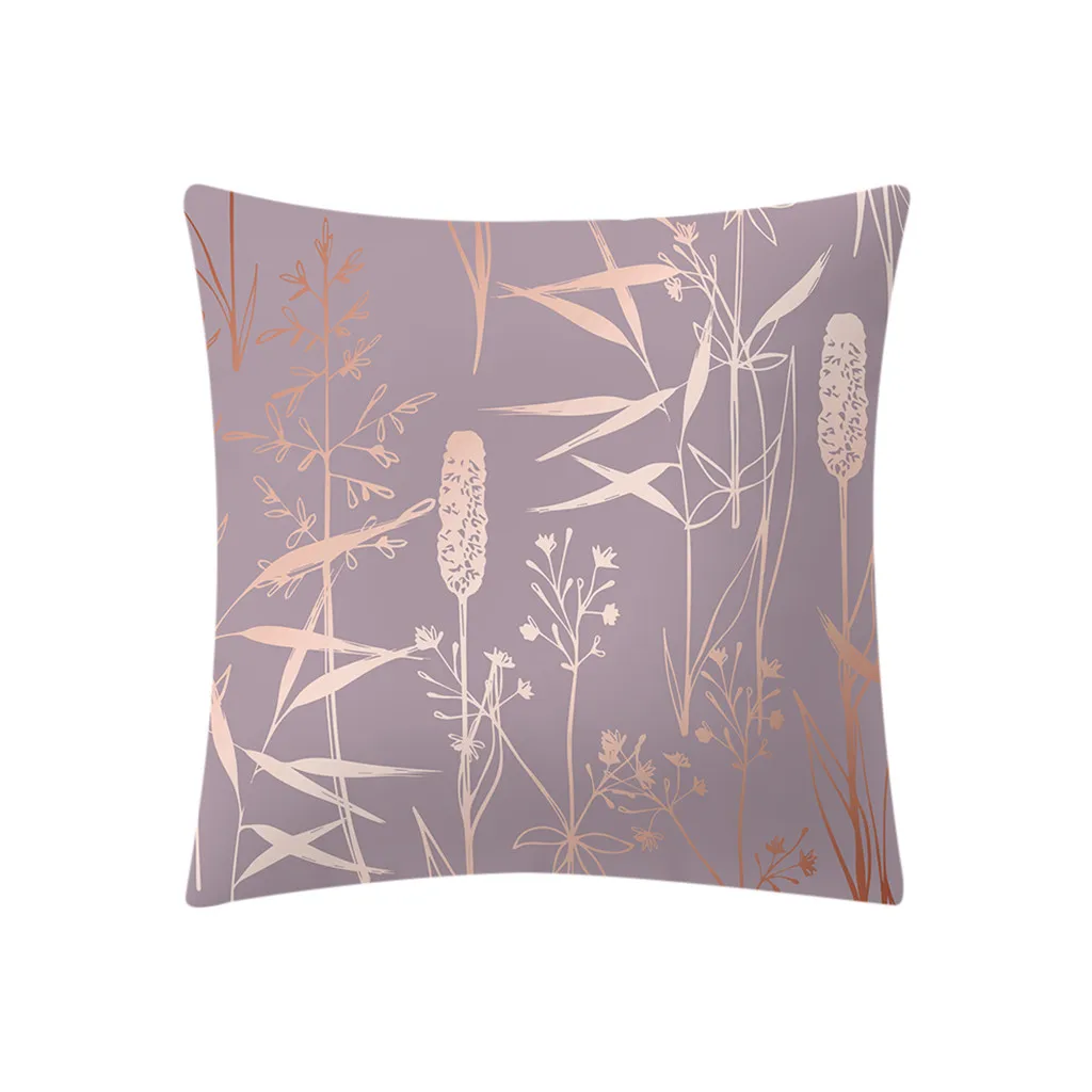 

Gajjar Pillow Case Rose Gold Pink Cushion Cover Pillowcase Geometric Decorations Cushions Home Decor Sofa Throw Pillows 6.DEC.24