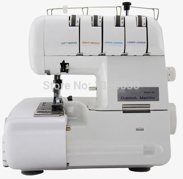 

1PC 220V/110V 320 Sewing Machine Overlock Sewing Machine Overedger Multi-function With English Manual