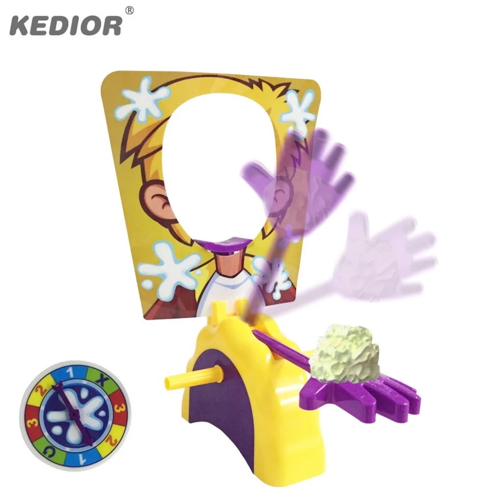 Skup Shocker toy krem tortowy Pie In The Face Family Party zabawna gra śmieszne gadżety Prank Gags żarty anty stres zabawki dla dzieci prezent