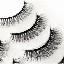 Hbzgtlad 5 пар Толстые Накладные ресницы черные длинные 3d норковые накладные ресницы профессиональные ресницы серо-коричневого цвета для макияжа щеточка для ресниц 03