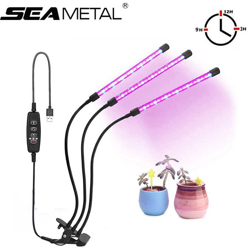 

Grow Light Lamp For Plants Fitolamp 9/18/27W Full Spectrum Indoor Plant Lamp Flower Growing Lamp With Controller Grow Tent Light