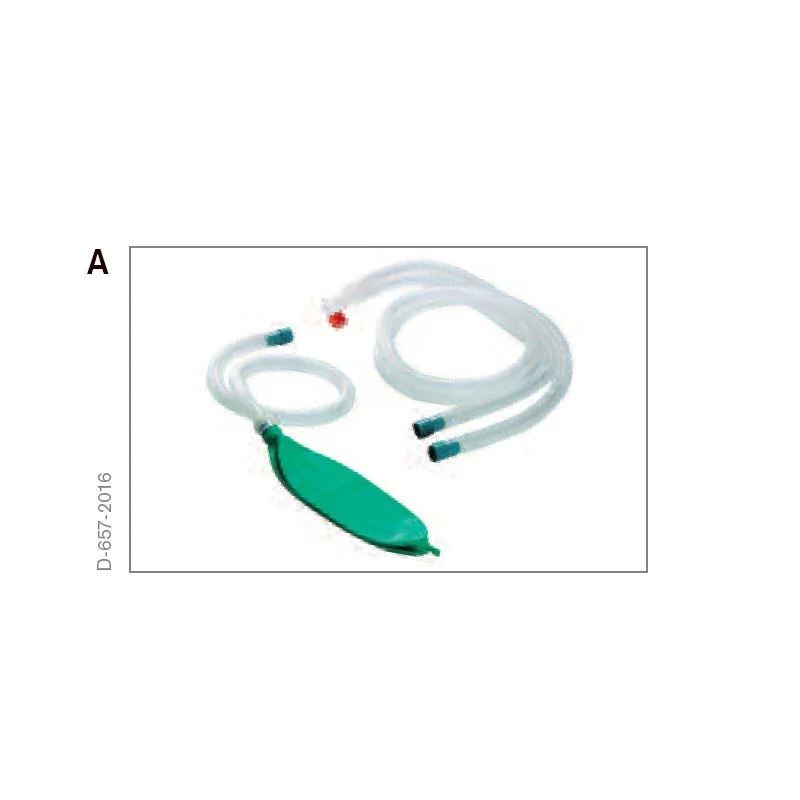 

Dreger disposable Anesthesia circuit set with Latex Free bag and backup tube MP04903