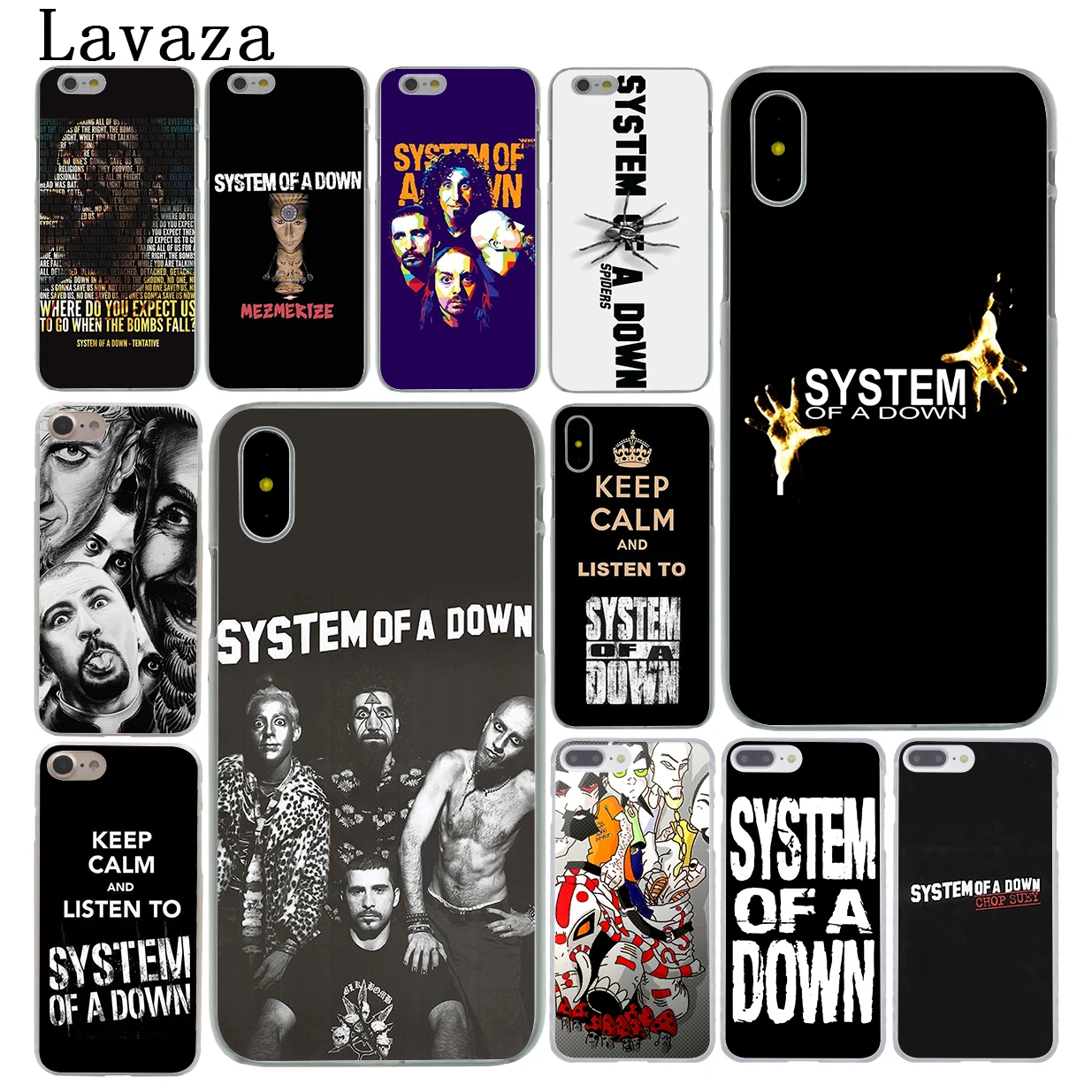 Lavaza Система вниз жесткий чехол для телефона iPhone XR X XS 11 Pro Max 10 7 8 6 6S 5 5S SE 4S 4