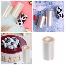 1 рулон 6/8/10 см; красивый прозрачный мусс окружающий край упаковочная лента для выпечки торта десерт воротник форма для выпечки тортов DIY украшения инструменты