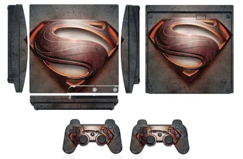 

Q258 Vinyl Skin Sticker Protector for Sony PS3 Slim PlayStation 3 Slim and 2 controller skins Stickers