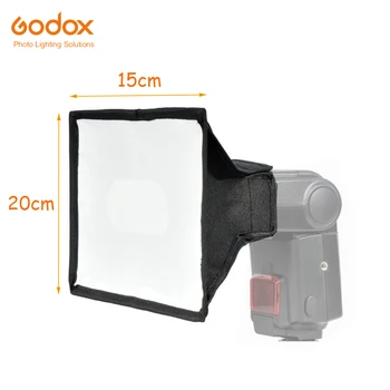 

Godox SB1520 Universal 15x20cm Light Flash Diffuser Foldable Softbox for Camera Flash