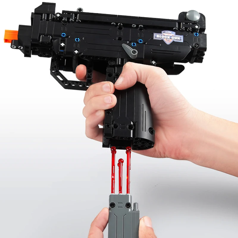 Набор строительных блоков совместимые с армейскими пистолетами 98k AK47 детские