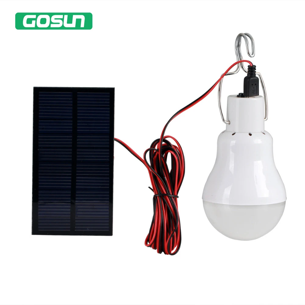 Gosun 2 Вт Солнечный Портативный светодиодные лампы солнечного Панели солнечные с