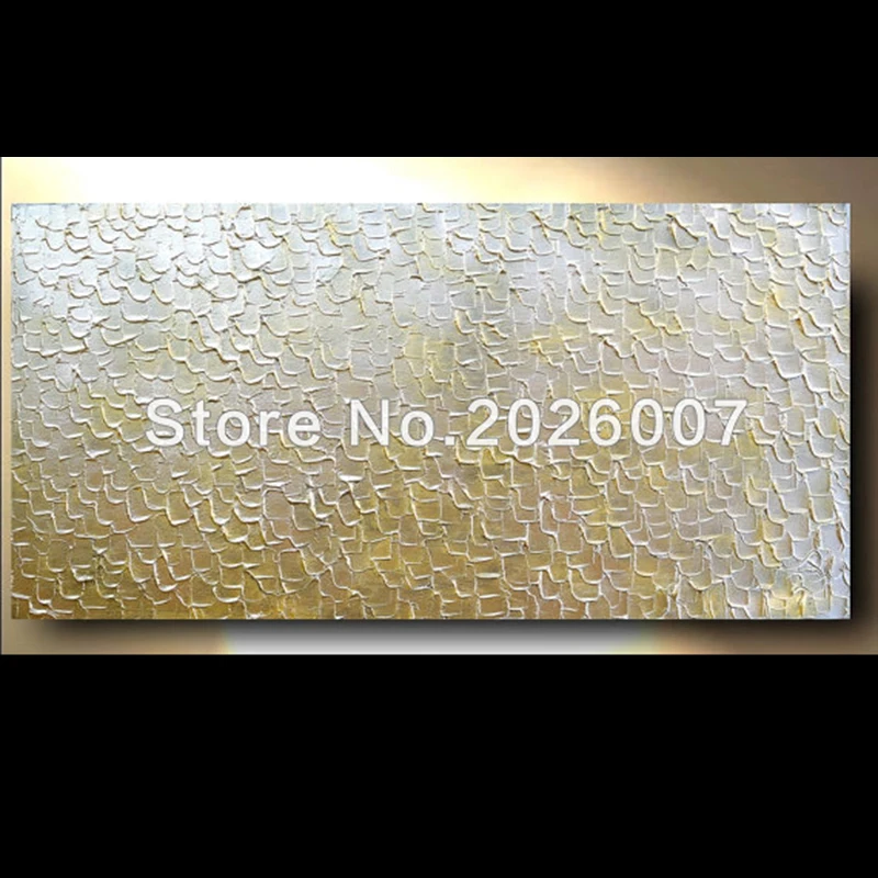 345Small & Large Set Metallic Gold Abstract Painting Art Canvas Hand painted Oil Wall Decor Artwork Impasto Textured Modern 3 Panel art by OTO