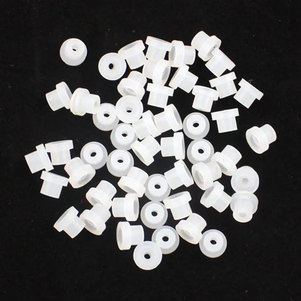 

100pcs Silicone Tattoo Needle Machine Grommets Nipples Pin Eye Pad
