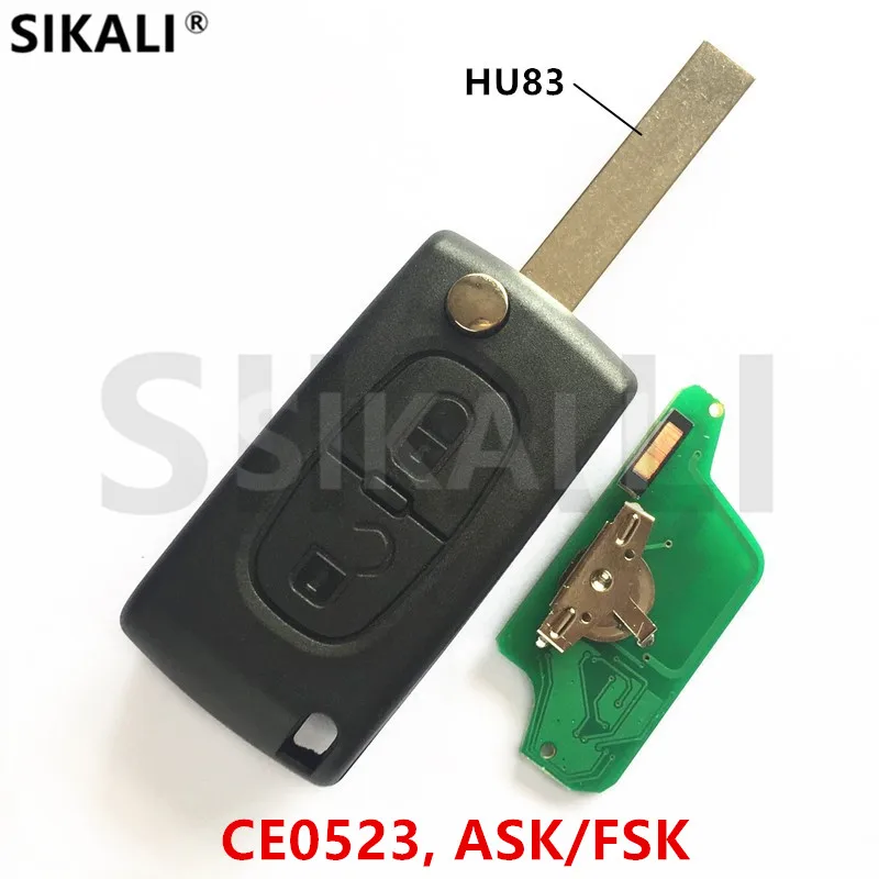 SIKALI дистанционный ключ автомобильный дверной замок для CITROEN C2 C3 C4 C5 Berlingo Picasso