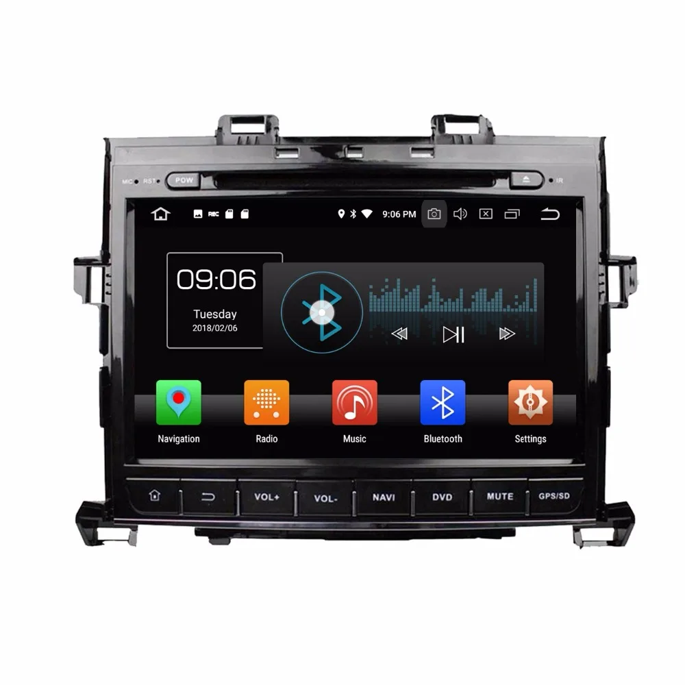 Android 8 0 Octa Core 9 Car DVD Multimedia GPS for Toyota Alphard 2007 2013 With