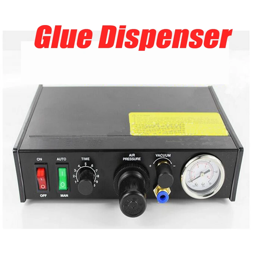 

8PC 220V fully automatic glue machine Auto Glue Dispenser Solder Paste Liquid Controller Dispensing Dropper XSD982 for SMD PCB