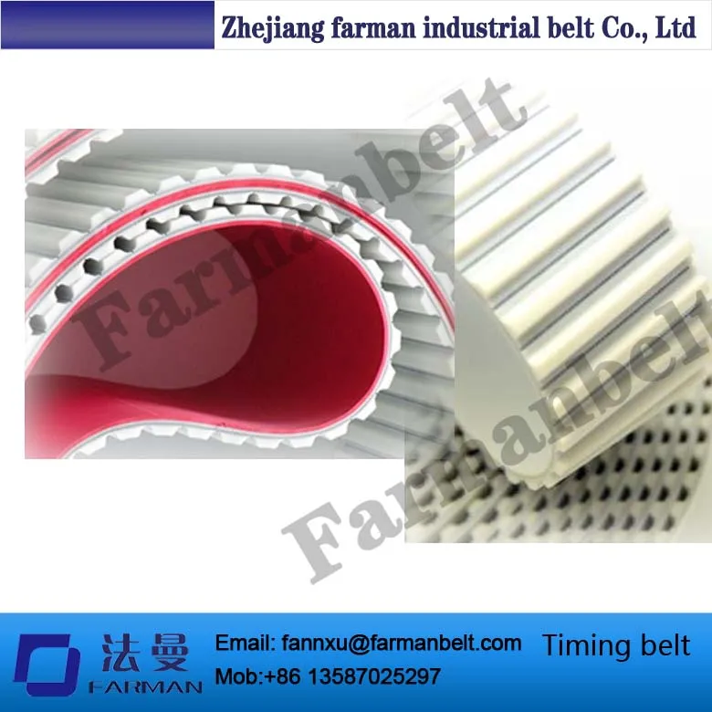

Factory Sales T Type T5 / T10 / At5 / At10 / Dt5 / Dt10 / Xl /l/h Synchronous Pu ( Polyurethane ) Endless Timing Belt For Sale
