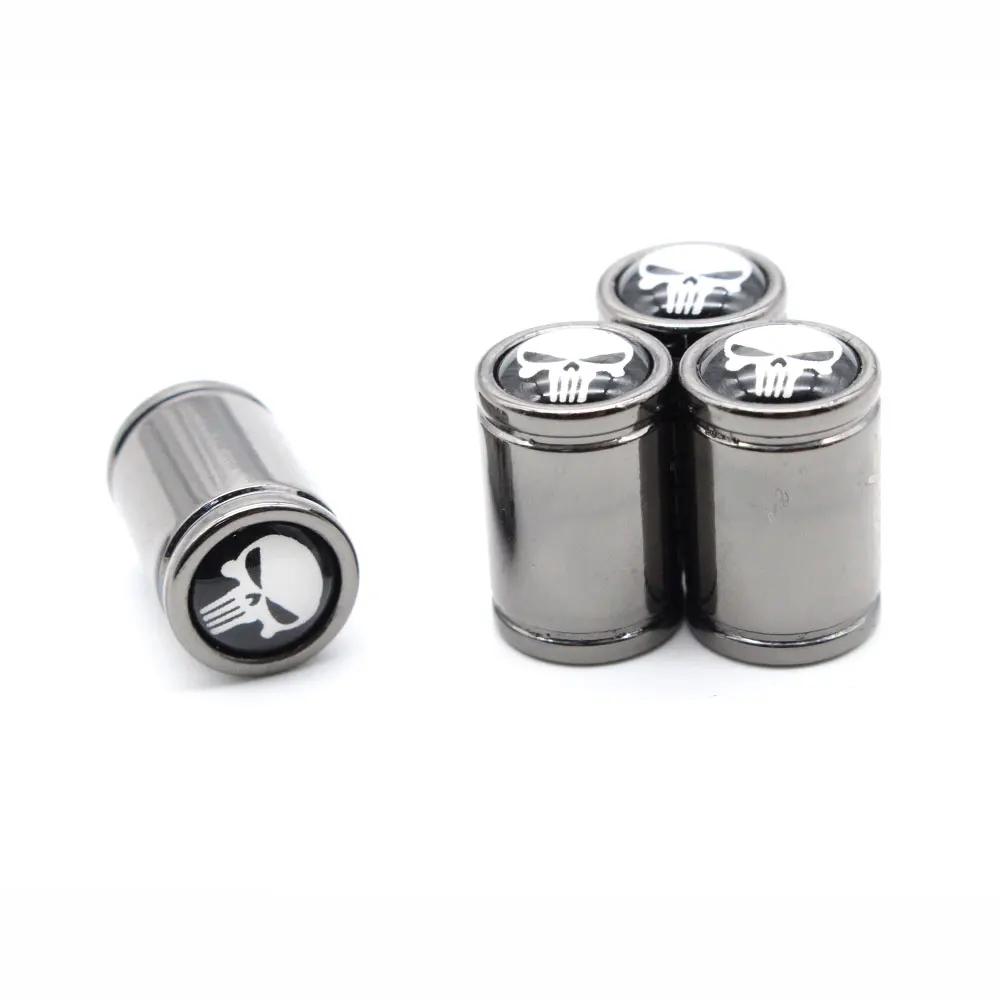 4 Pcs/Set Car Valve Caps Car Dust Caps Tire Wheel Stem Air Valve Caps Valve Stem Cover for Cars