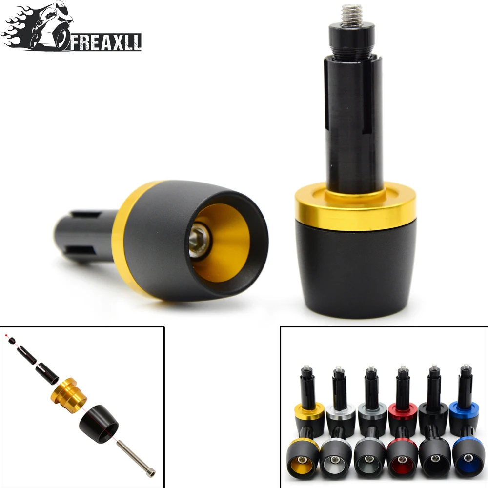 

Universal Motorcycle Handle Hand Bar Ends Handlebar Grips Ends FOR ONDA CBR600RR CBR 600 954 1000 RR 2003-2016 2004 2005 2006
