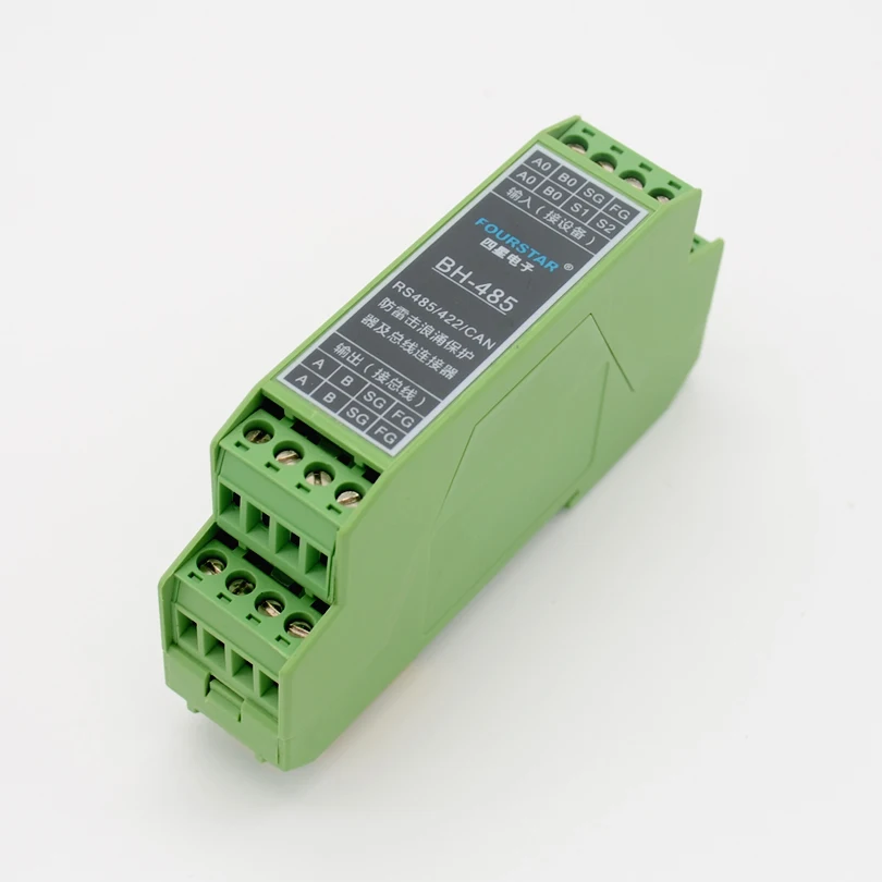 

RS485/422/CAN lightning protection and bus connector Integrated lightning protection against surge protection and bus connector