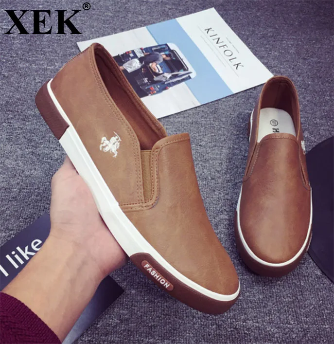 XEK font b Men s b font Vulcanized font b Shoes b font Spring Autumn Comfortable