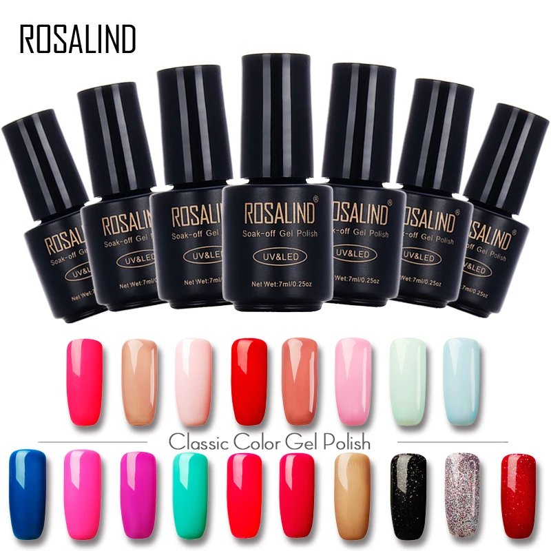 ROSALIND 7 ML 1323 1864 Color Nail Gel Polish Gel Nail Art Polishes