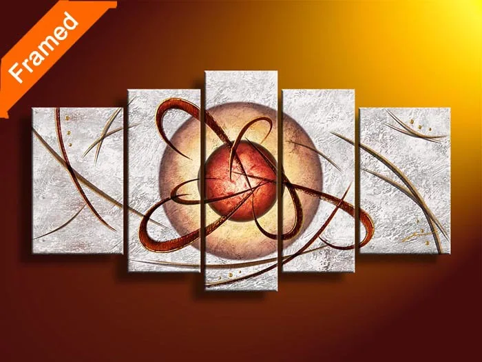 

Modern home decoration multi panel canvas art for living room decorative picture oil painting for friends gift