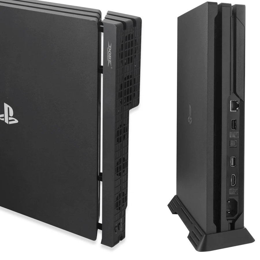 Вертикальная охлаждающая подставка 2 в 1 PS4 PRO с автоматическим контролем