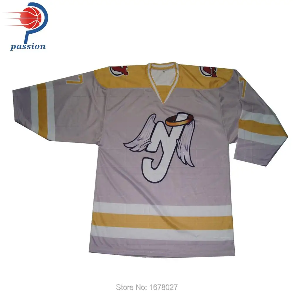 100Polyester Heavy Fabric Girls Ice Hockey Jerseys Customize Printed