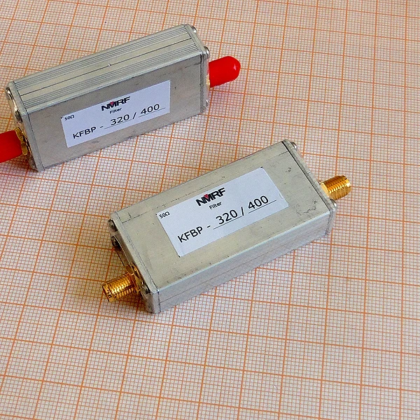 

320 ~ 400MHz UHF band pass filter, SMA interface