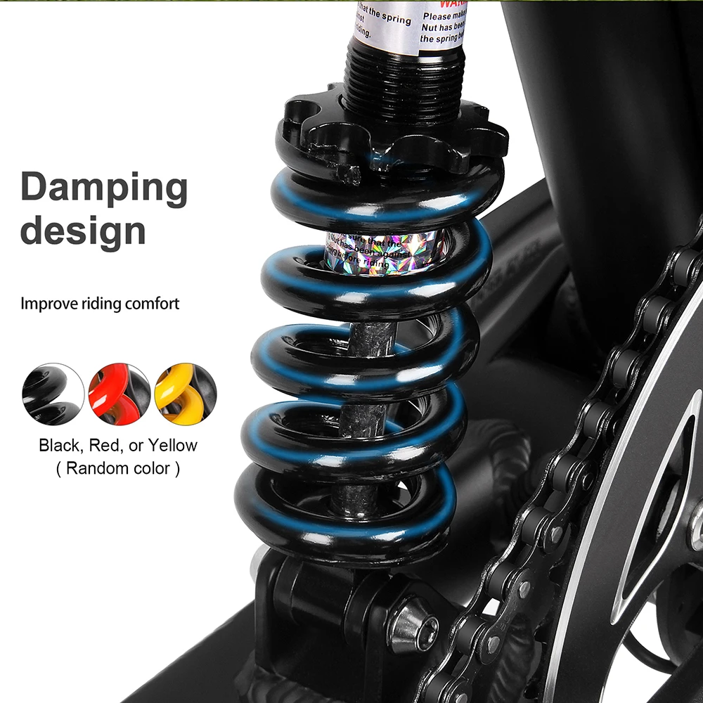 Discount 12 Inch Folding E-Bike Power Assist Eletric Bicycle  250W Motor and Dual Disc Brakes With head&tail Light , collapsible design 12
