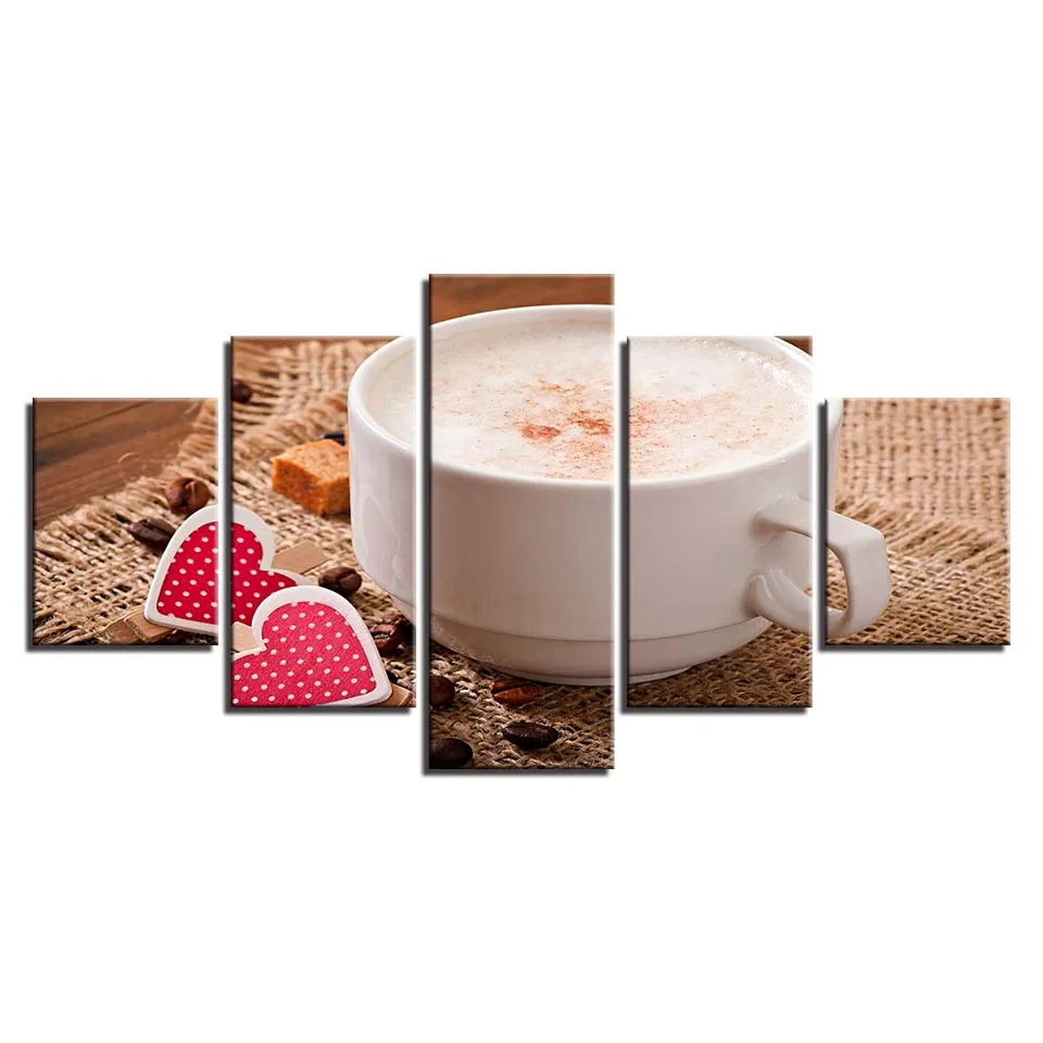 Canvas-Pictures-Home-Decor-Modular-HD-Prints-5-Pieces-Coffee-Artistic-Painting-Kitchen-Food-Poster-Restaurant (3)