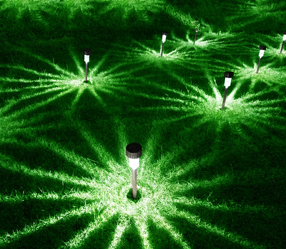 Lâmpada do Gramado Sistema de Energia Luminaria para a Decoração do Jardim Luz ao ar Solar Livre Alimentado Caminho Luzes Iluminação Rua 10 Pçs Led 2 China light outdoor Suppliers