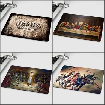 

Mairuige Beautiful Pattern Mouse Pad Religious Believer Style Printed Mini Size Pc Computer Game Gamer Player Mice Mat Desk Pad