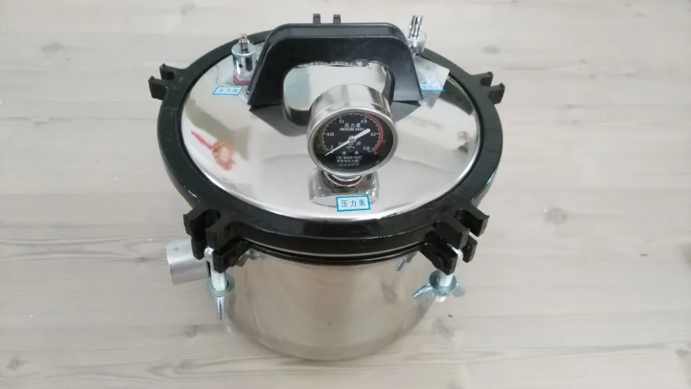 

XFS-260 Portable Autoclave High Pressure Sterilizer Autoclave 8L 1KW 220V