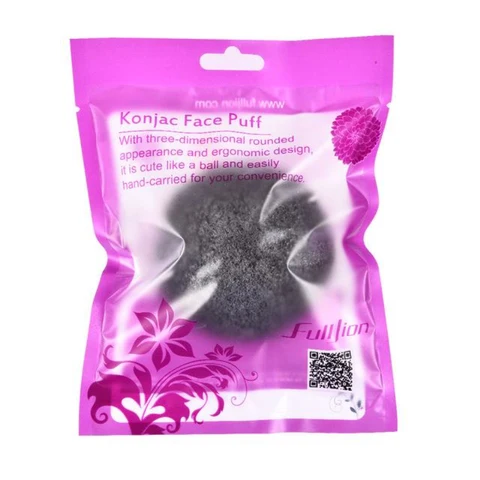 Soft Konjac Facial Sponge Naturals 100% Great For Sensitive Skin Deep Cleaning Solid Color Powder Puff For Face Cleaning