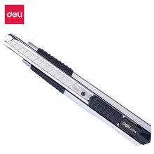 DELI E2056 резак деревянная коробка резак бумаги Zamak Soft touch цинковый сплав металл канцелярские принадлежности ремесло нож резак нож для резки