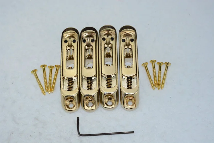 

BASS parts pull string of split type electric bei pianist bridge, the BASS BASS string bridge of gold