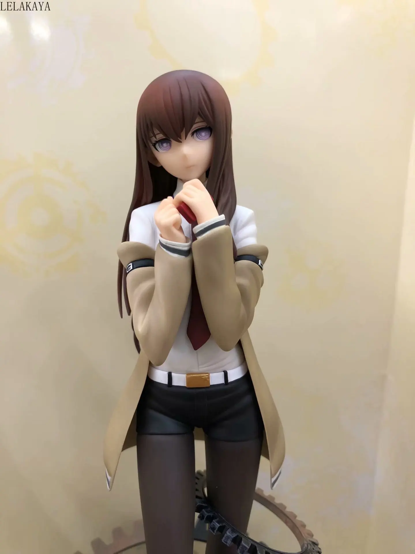 1 шт. Новое японское аниме Steins Gate 3 поколение Makise Kurisu Ver. 1/7 Масштаб ПВХ сексуальная девушка фигурка модель игрушка кукла подарок