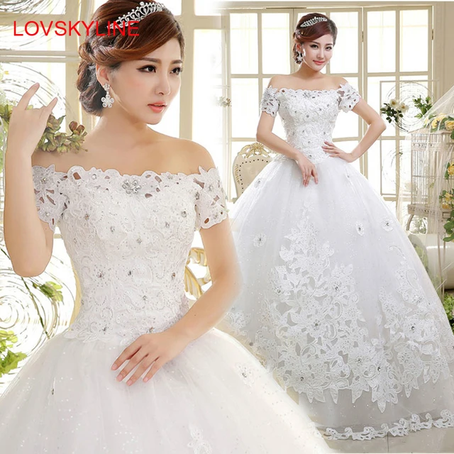 vestido de novia vestidos de cuello barco vestido de novia de la