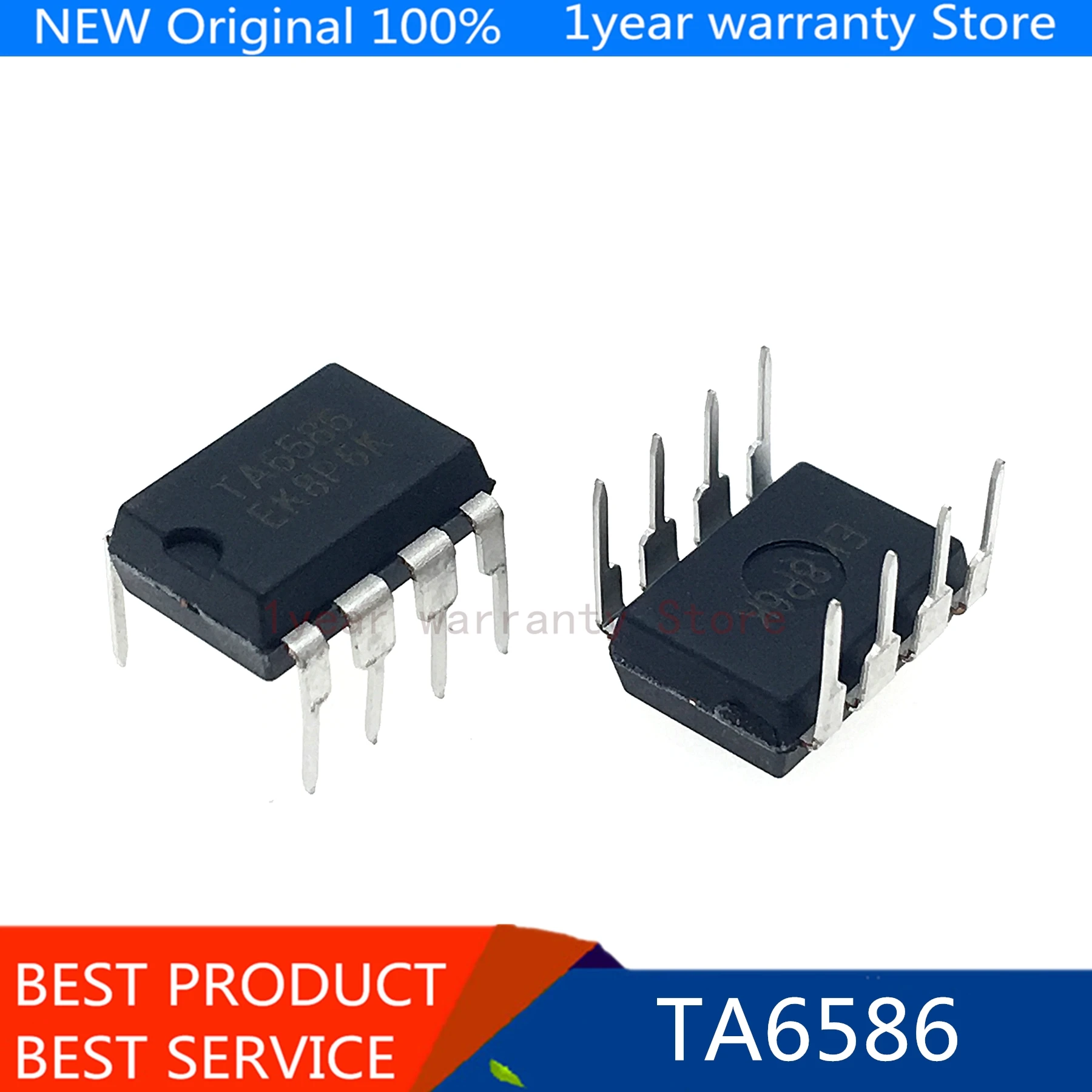 10 шт. 100 TA6586 6586 DIP 8 драйвер двигателя IC|Пульты ДУ| |