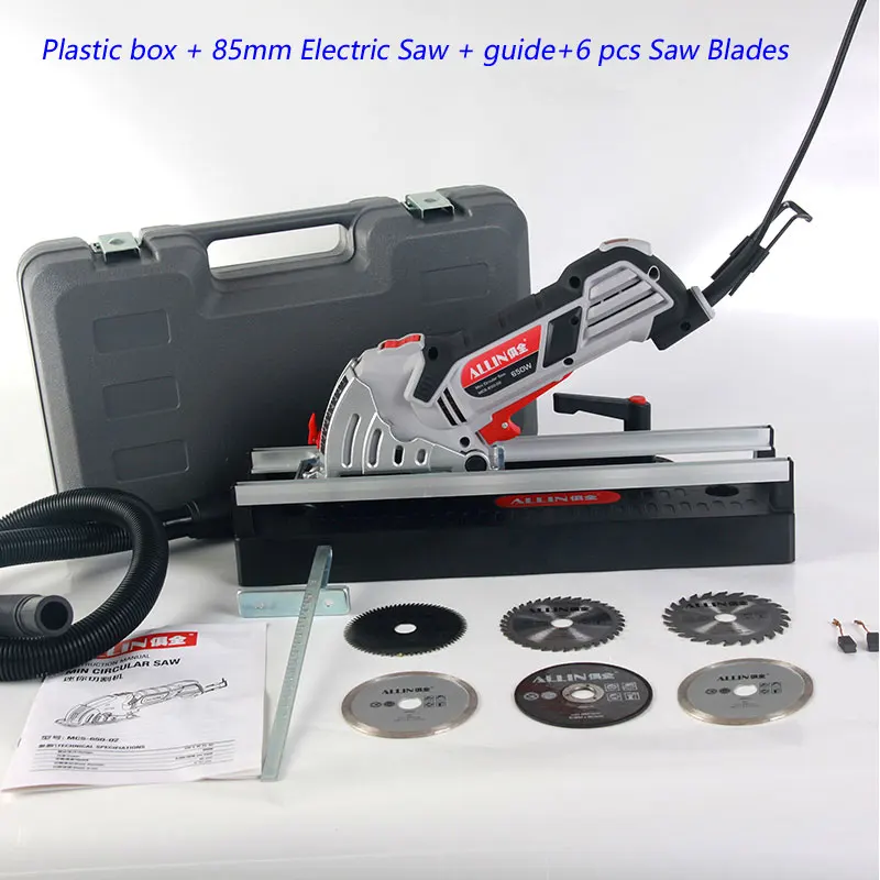 85mm Mini Hand Circular Saw 650w DIY Eletric Saw Multi function