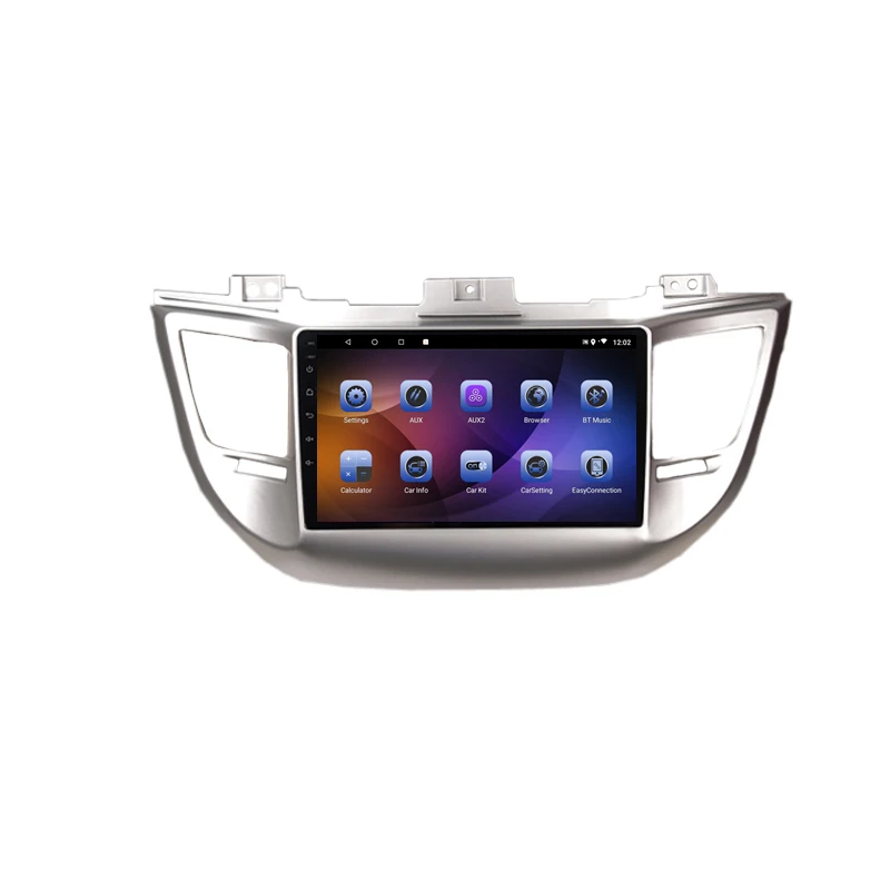 Top 9" 4G RAM 8 cores Android Car DVD GPS Navigation for Hyundai Tucson/IX35 2015 2016 2017 audio stereo car radio headunit wifi 18
