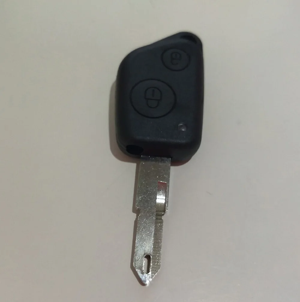 Peugeot 2 Button Rubber Pad for 106 206 306 405 406 etc Remote key fob Repair 