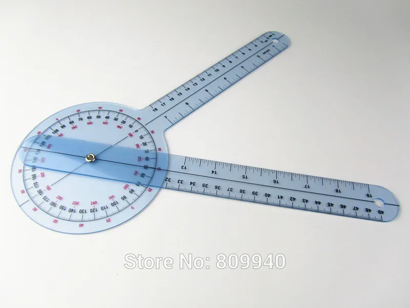 Престиж медицинский транспортир гониометра пластиковая линейка 3 шт./компл.~ 1" 8" и " спинной