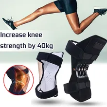 2 шт., силовой пружинный стабилизатор, наколенник для поддержки суставов Elde, наколенник, дышащий нескользящий, облегчающий боль для колена